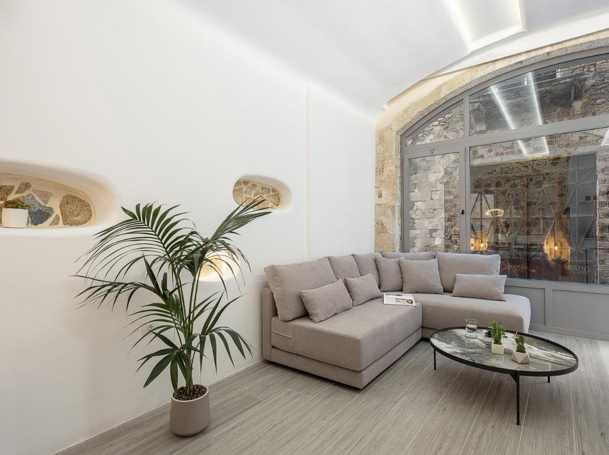 Malmáki, a street view apartment Hriszí Aktí Haniá Kültér fotó